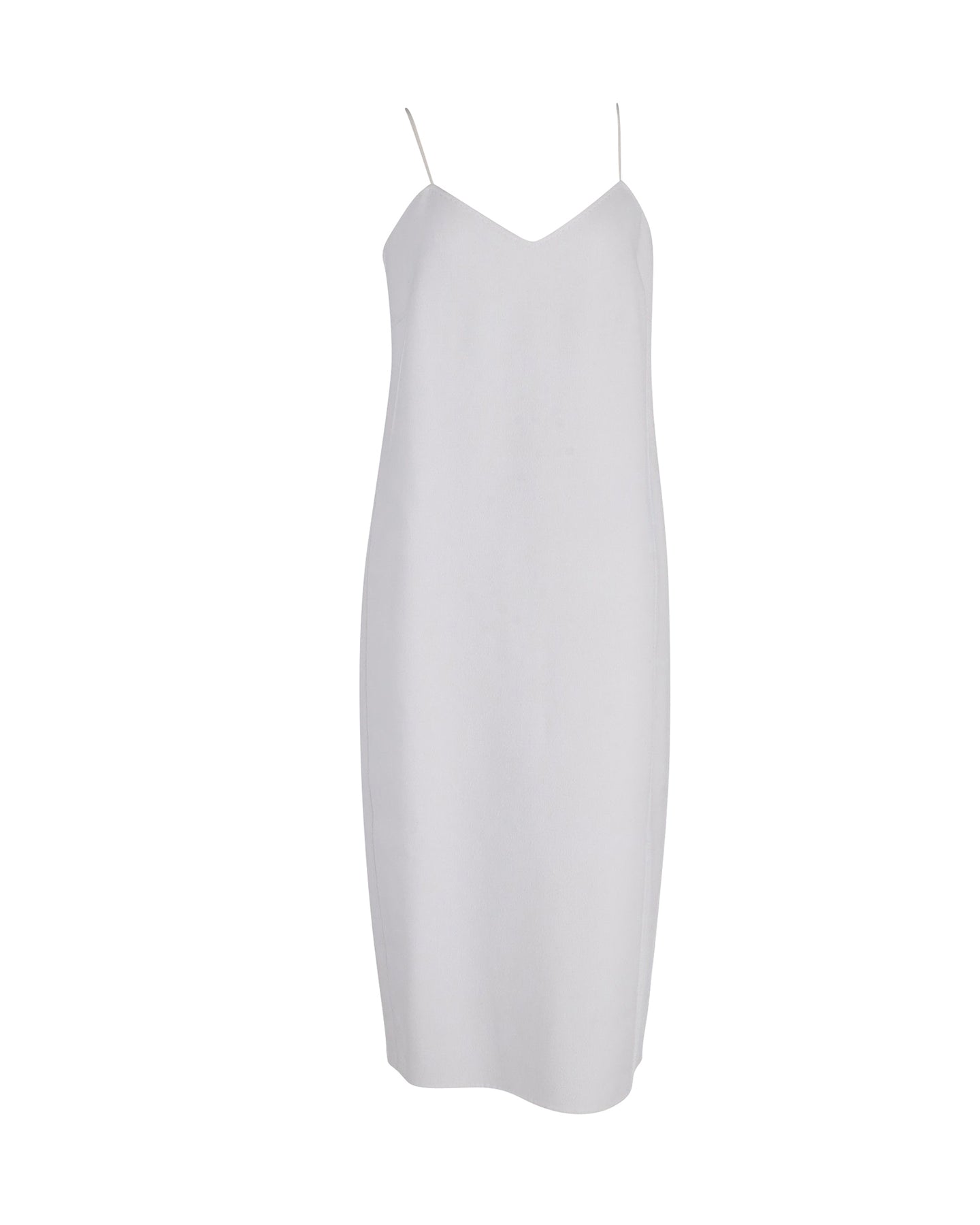 Max Mara Slip Dress in Grey Wool 7802224312380