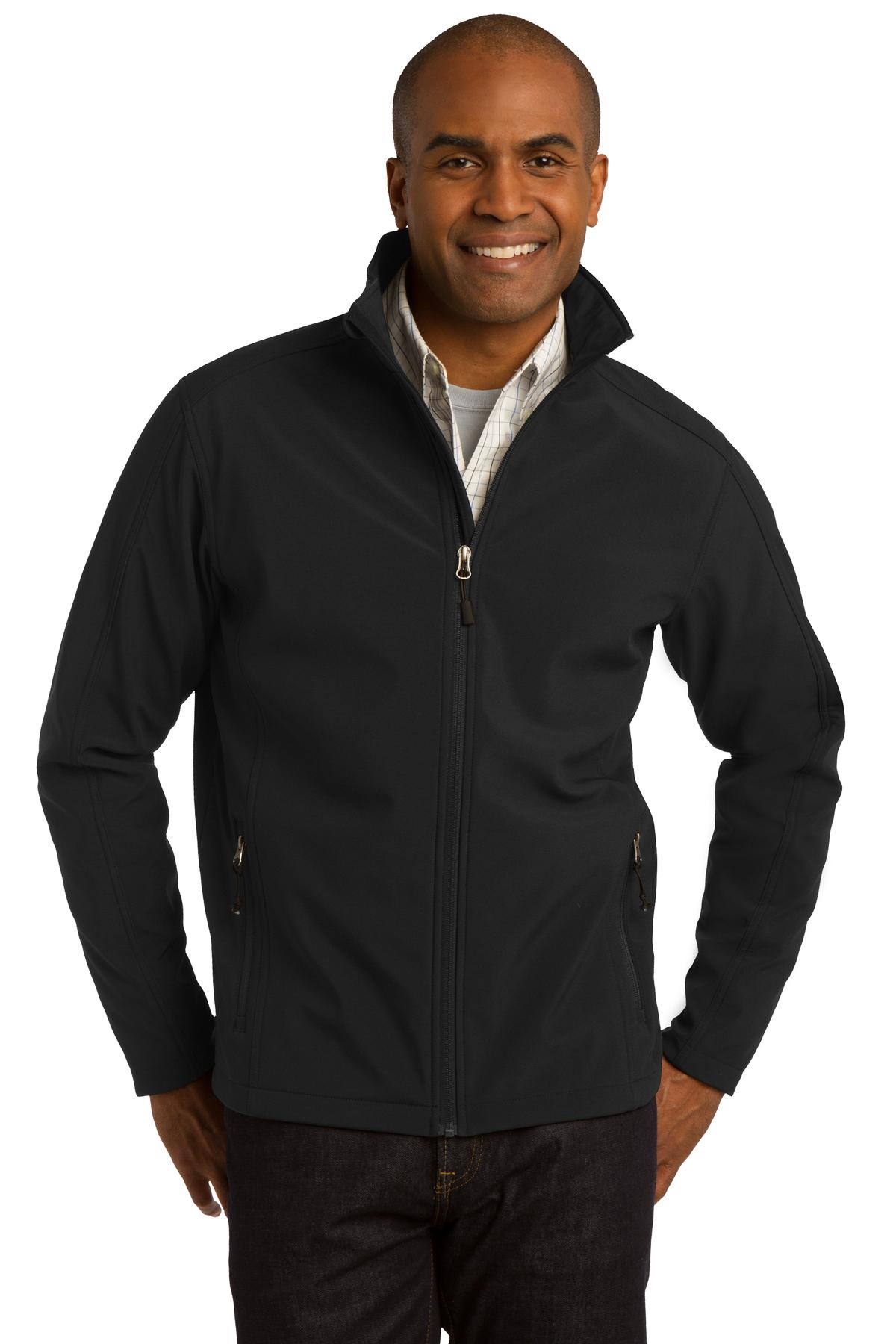 Port Authority Men's Tall Core Soft Shell Jacket. TLJ317