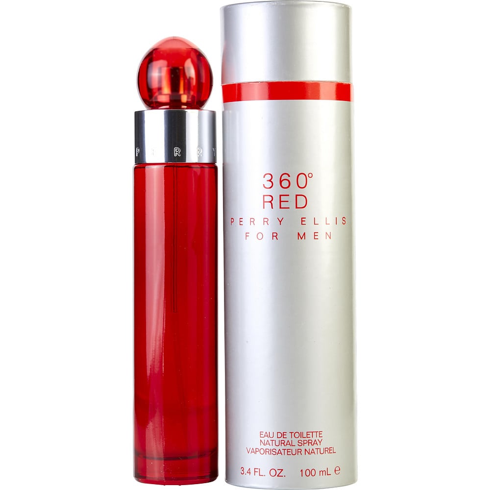Perry Ellis 360 Red By Perry Ellis Edt Spray 3.4 Oz Men 7808495517756