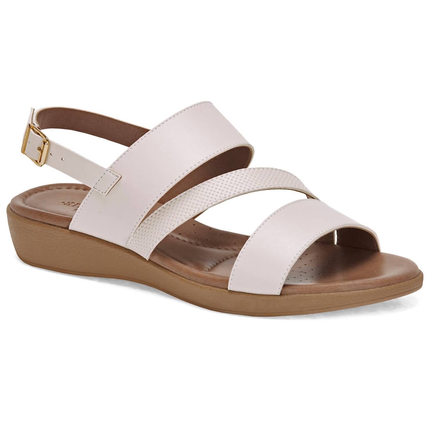 Women's Comfort Slingback Sandals In White 7800753586236