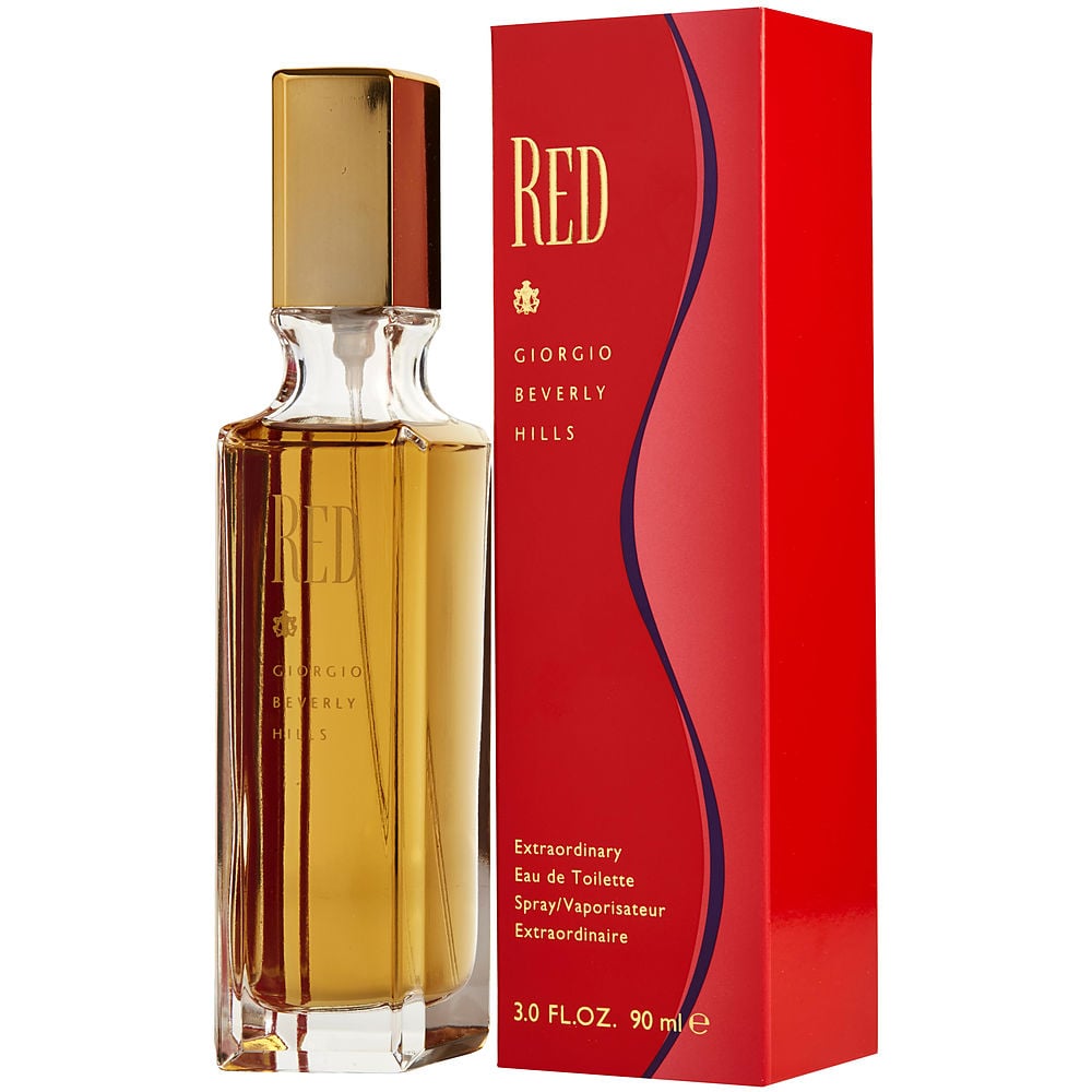 Red By Giorgio Beverly Hills Edt Spray 3 Oz Women 7808567148604