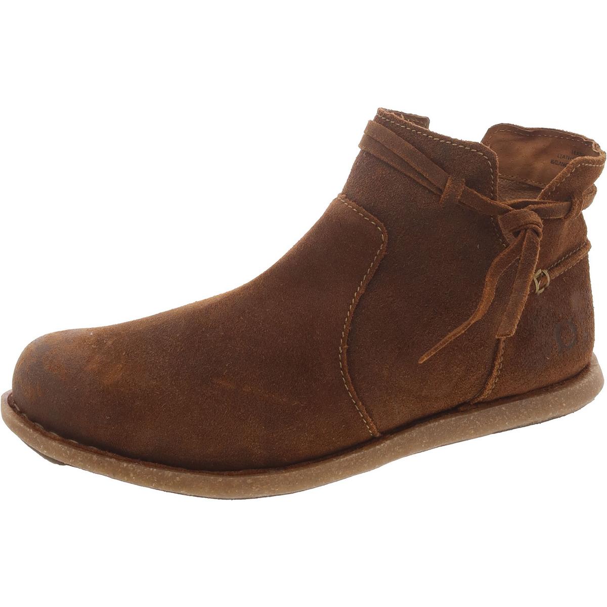 Wynter Zipper Leather Ankle Boots