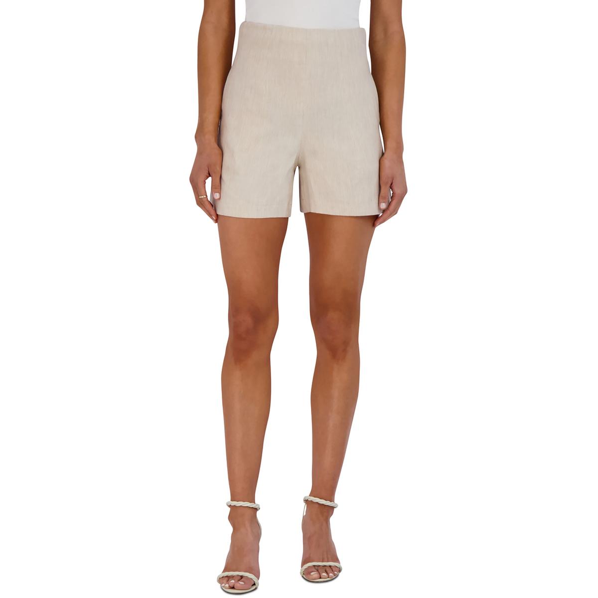 High Rise Striped High-Waist Shorts