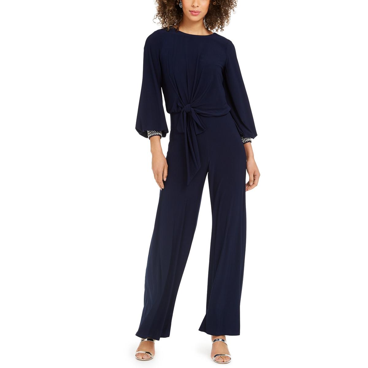 Wide Leg Embellished Jumpsuit