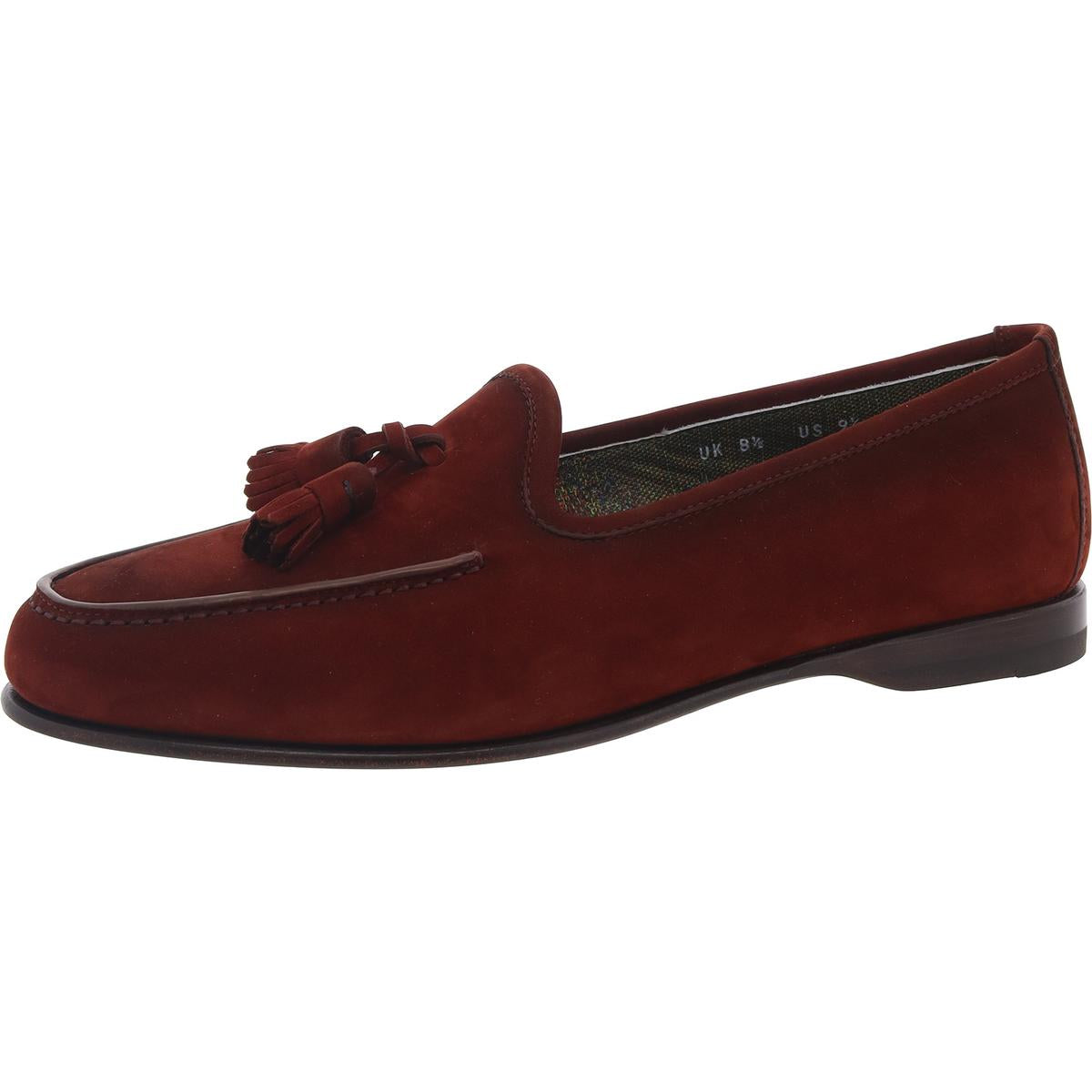 Andrea Tassel Suede Loafers