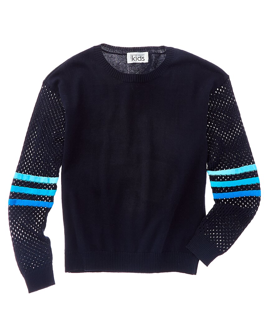 Autumn Cashmere Mesh Sleeve Sweater 7770404618300