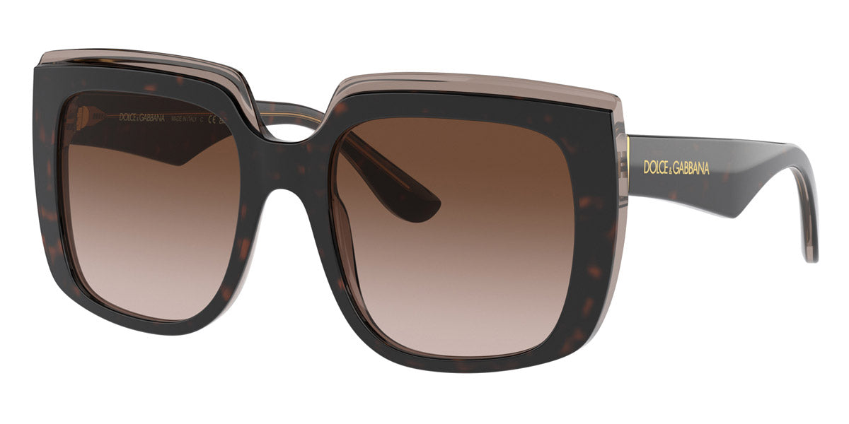 Dolce & Gabbana Women's 54mm Havana Transparent Brown Sunglasses 7258273677372