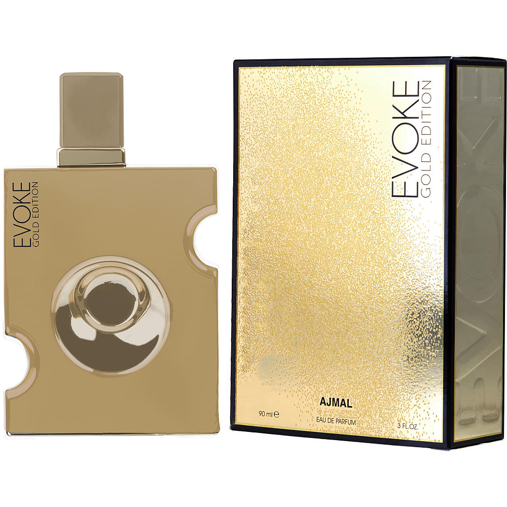 Ajmal Evoke Gold By Ajmal Eau De Parfum Spray 3 Oz Men 7808478511164
