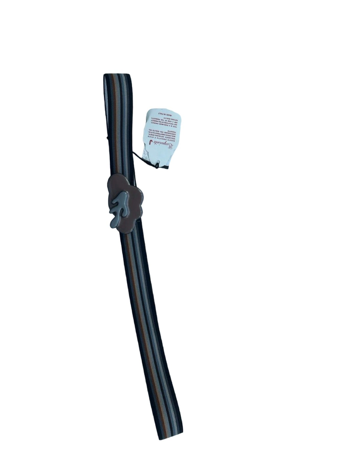 Women's Mini Cloud Enamel Belt In Multi Gray 7802149961788