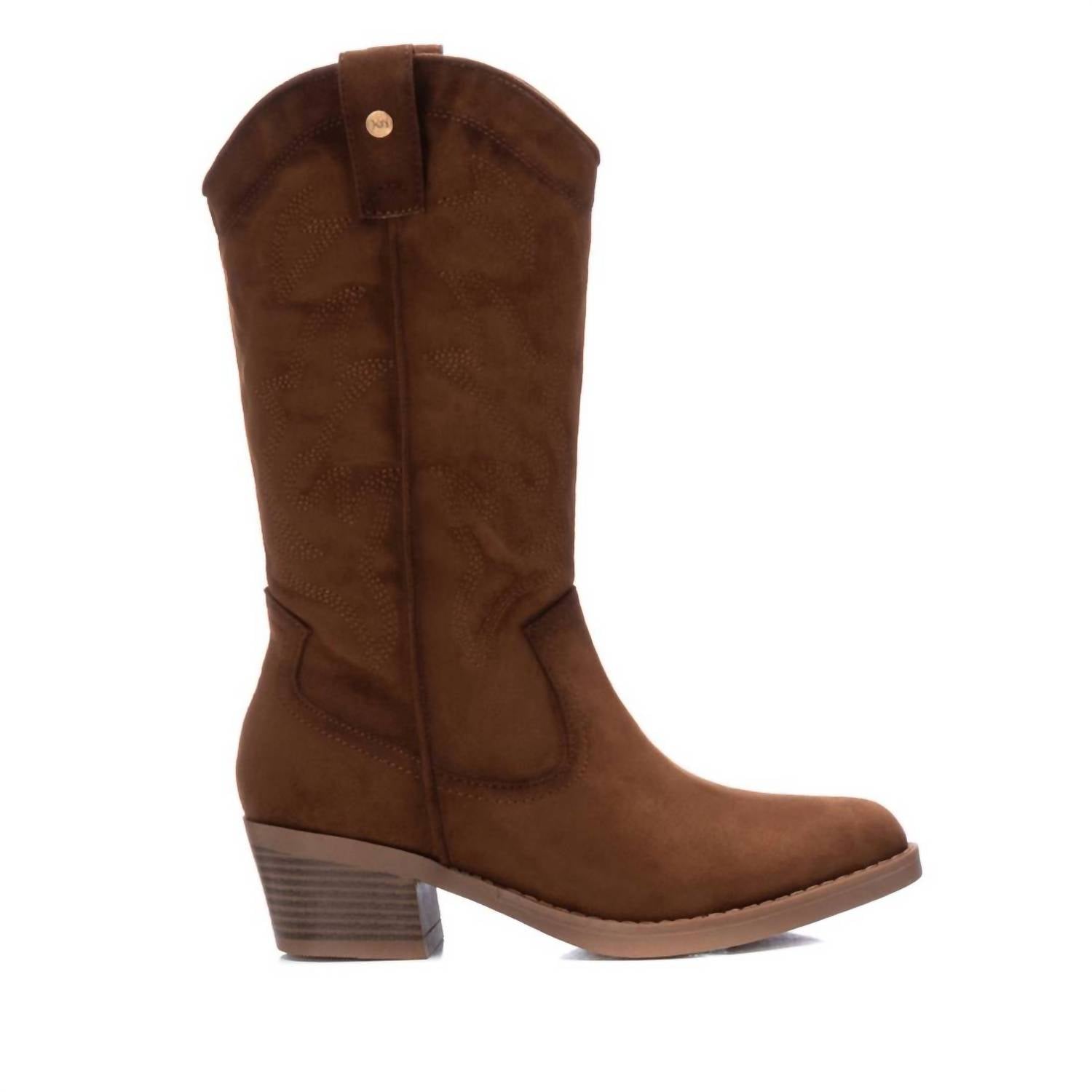 Women's Cowboy Boots In Camel 7770384171068