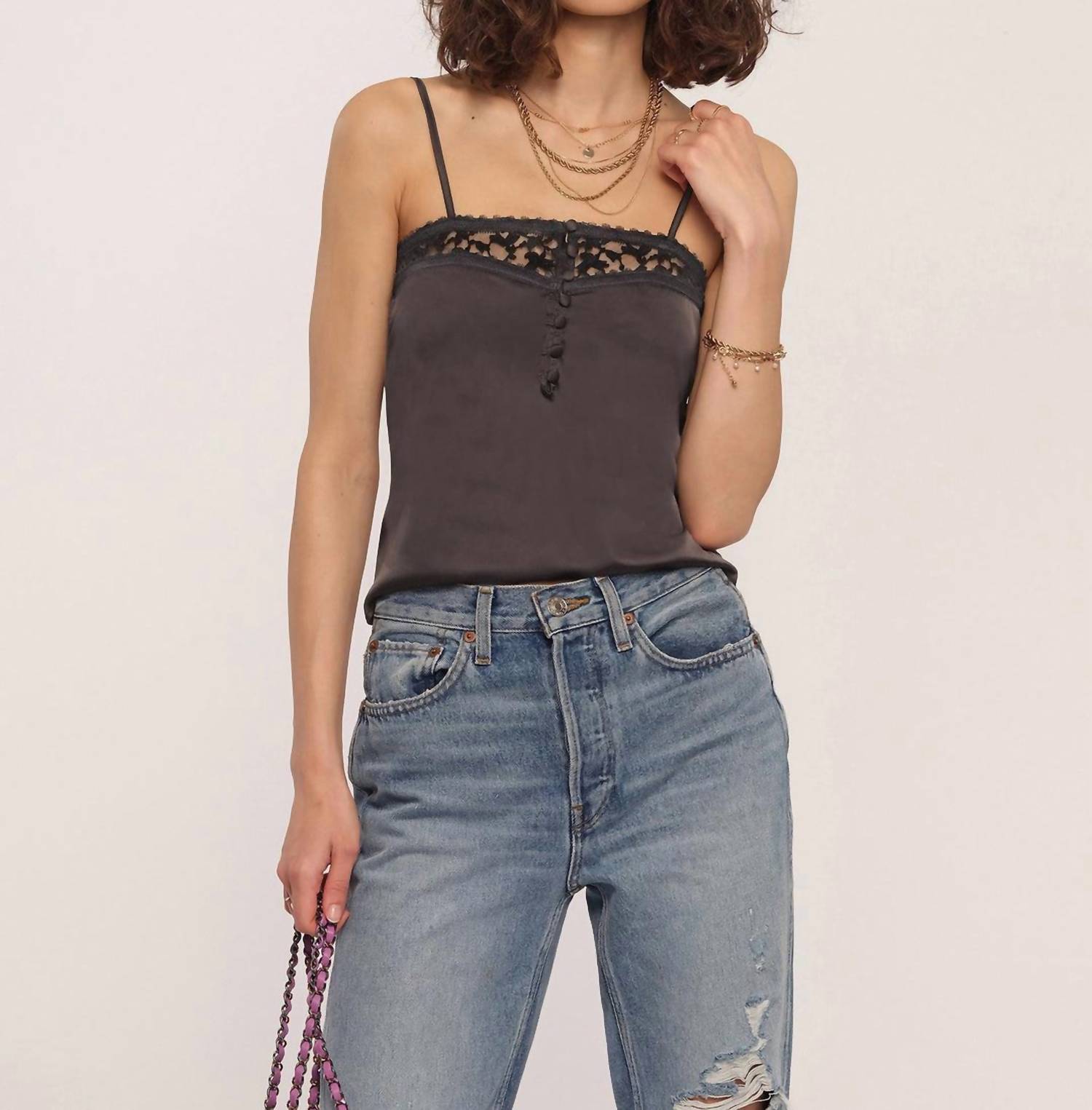 Zanita Cami In Black