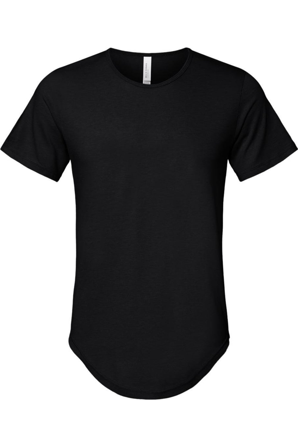 BELLA + CANVAS Jersey Curved Hem Tee