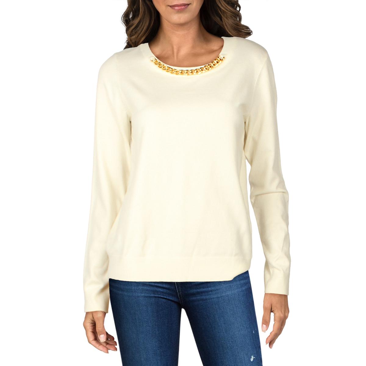 Chain Embellished Sweater