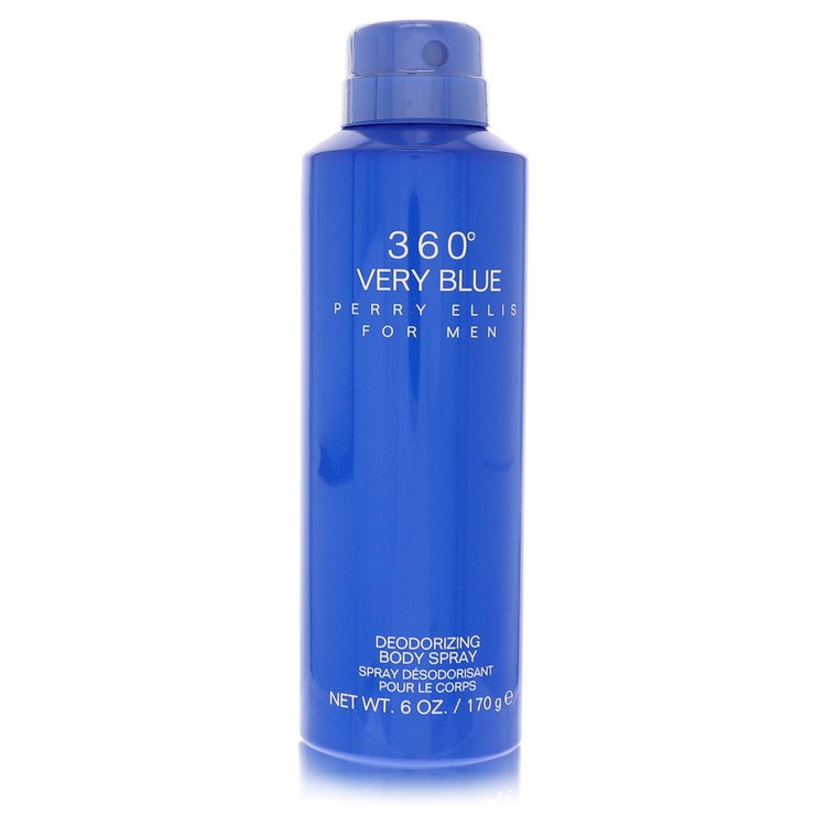 Perry Ellis 360 Very Blue by Perry Ellis Body Spray (unboxed) 6.8 oz Men