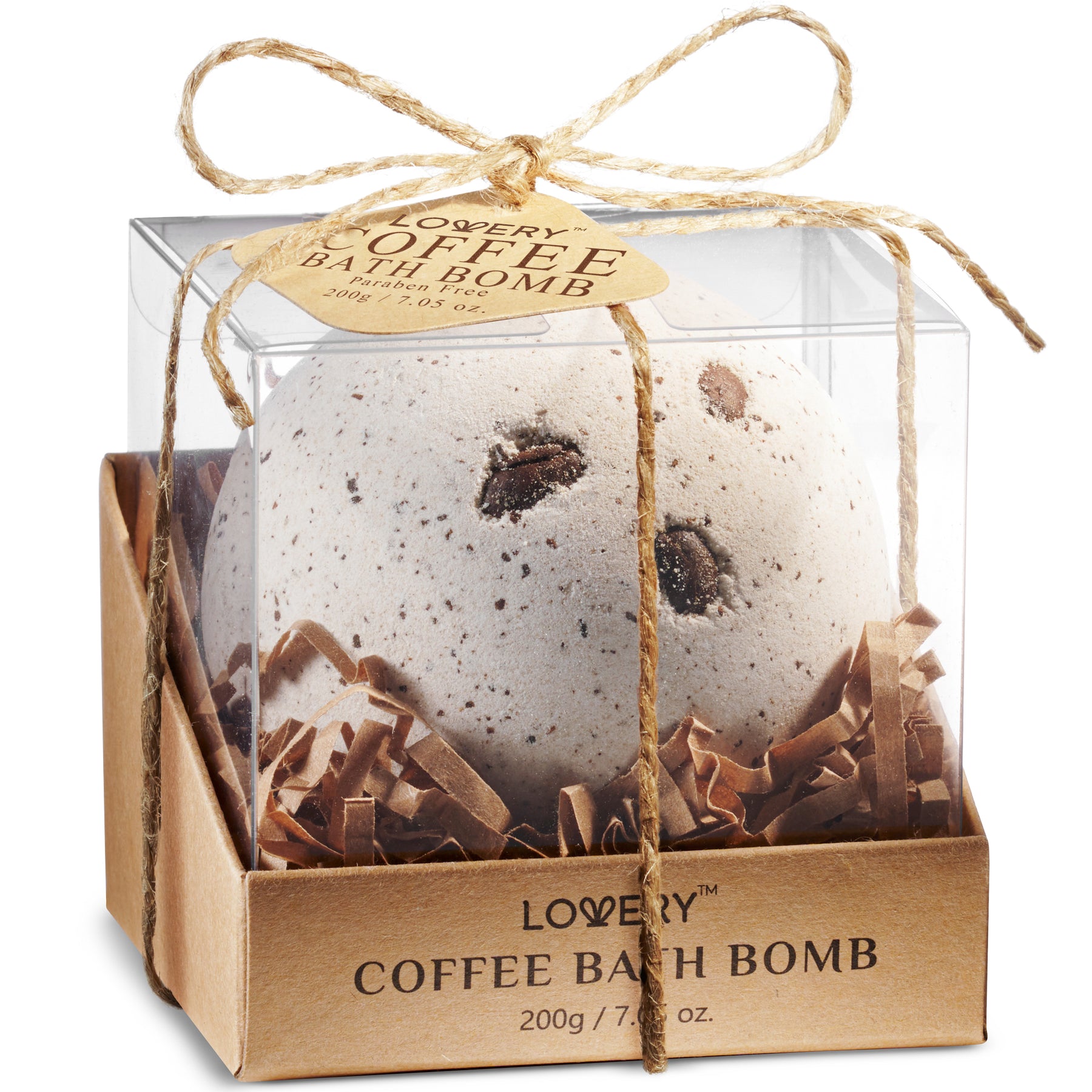 Extral Large Coffee Bath Bomb, 7oz Handmade Spa Body Bath Fizzy 7264531021884