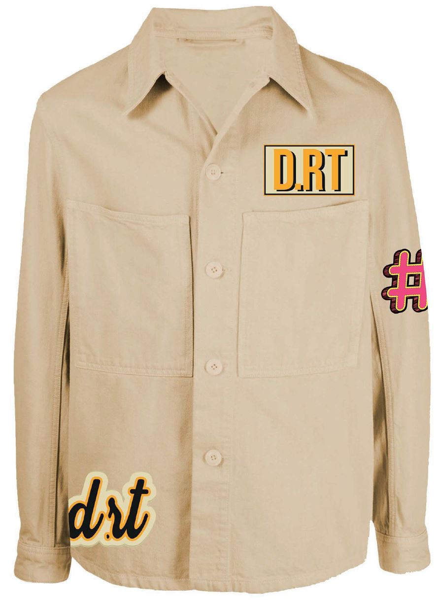 Oversized Canvas dRTY Shacket 7214438678588