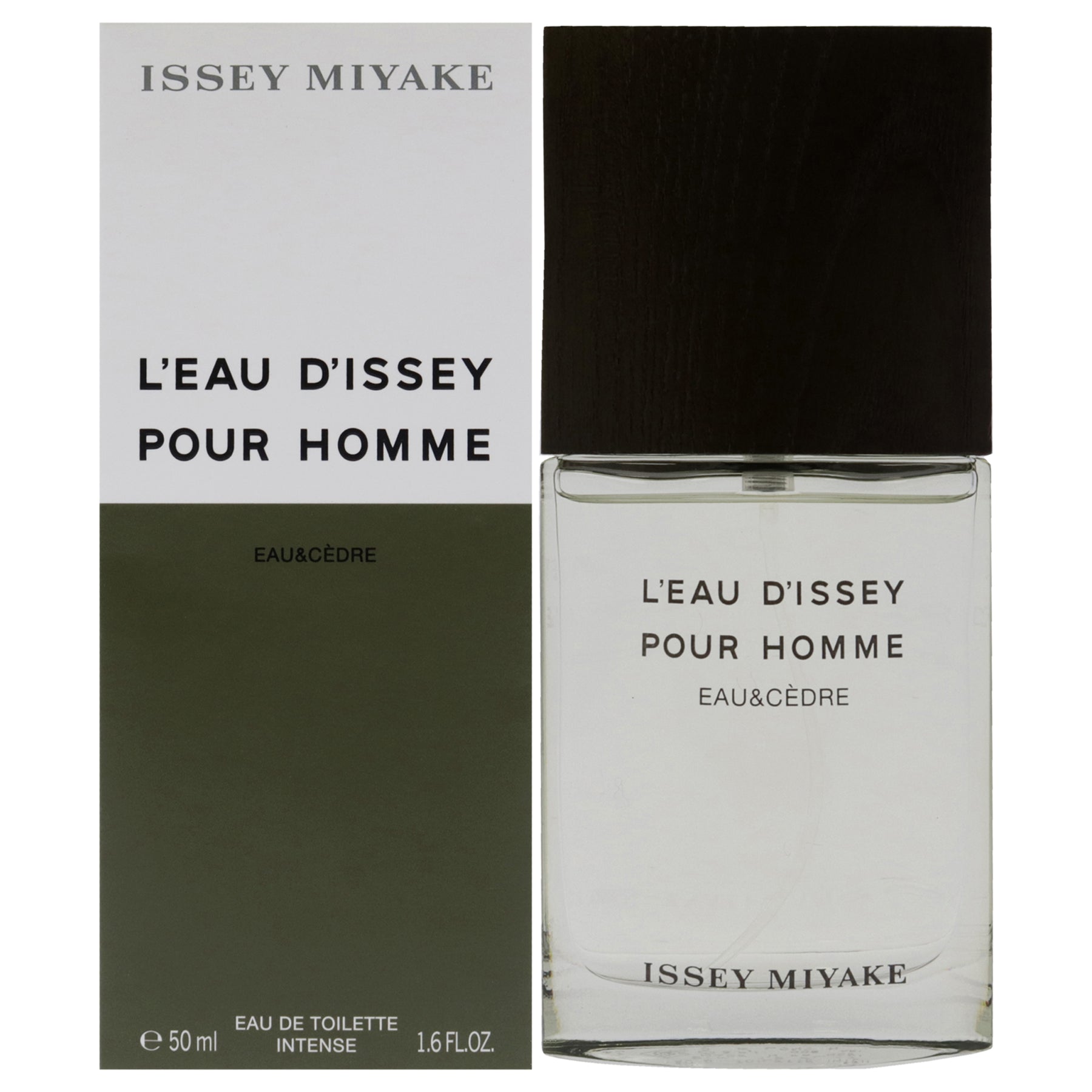 Leau Dissey Eau and Cedre by Issey Miyake for Men - 1.6 oz EDT Intense Spray 7830838640700