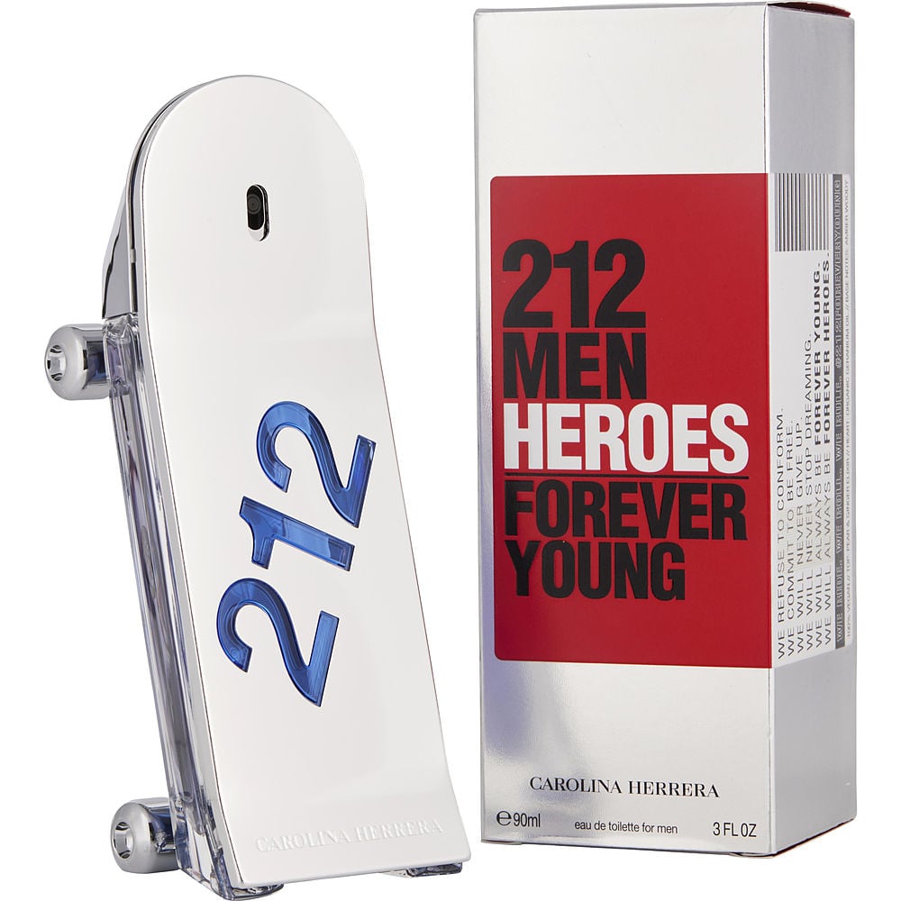 212 Heroes By Carolina Herrera Edt Spray 3 Oz Men 7808579960892
