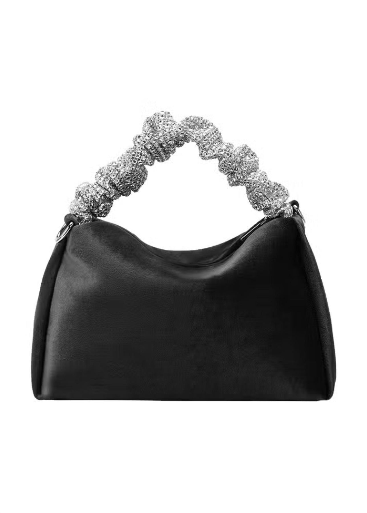 Women's Estela Velvet Top Handle Bag In Black 7268668538940