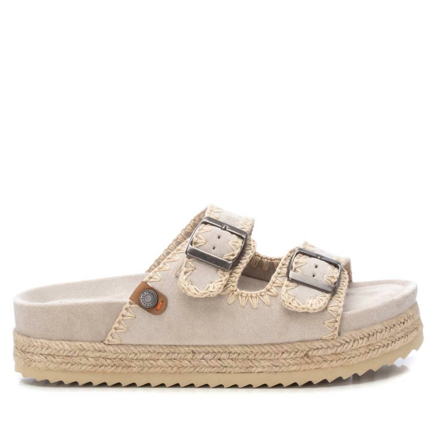 Women's Flat Sandals In Ice 7661326336060