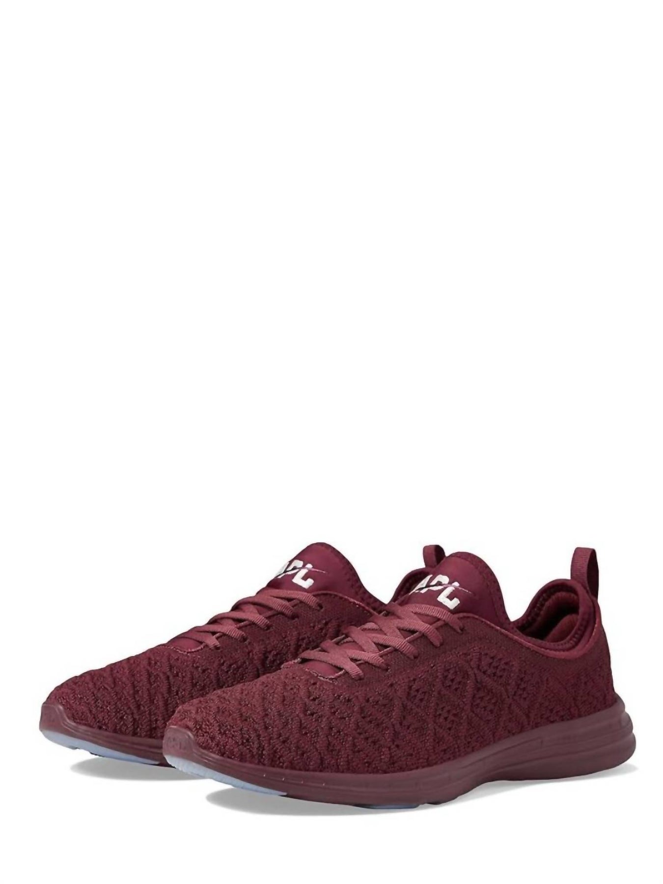 Women's Techloom Phantom Running Shoes In Burgundy/creme