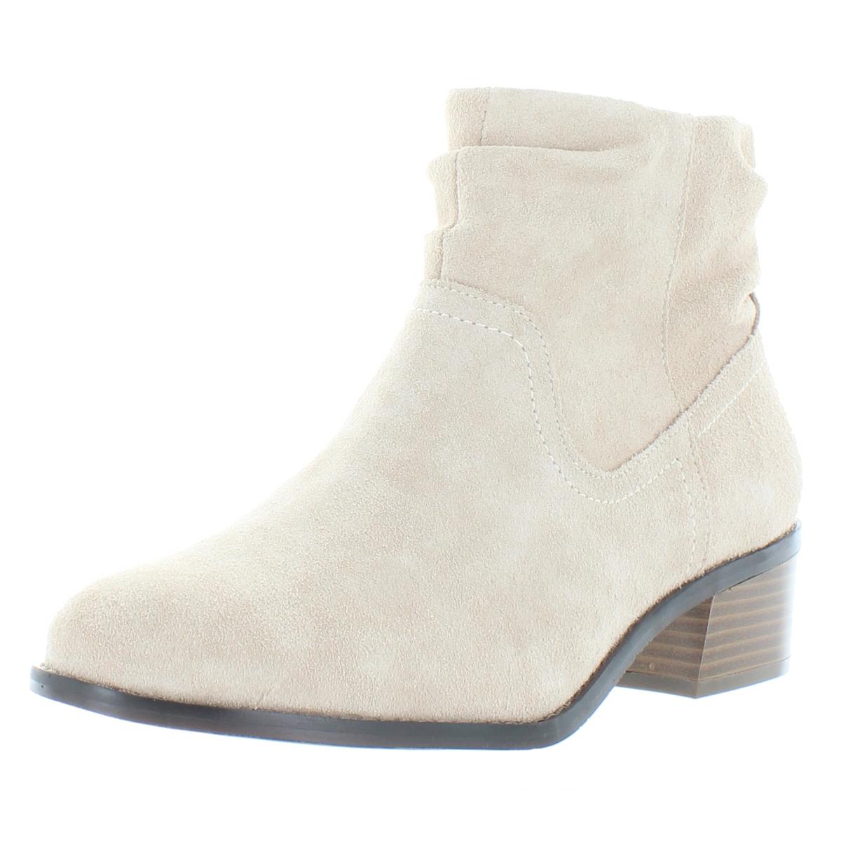Kanela Suede Slouchy Ankle Boots