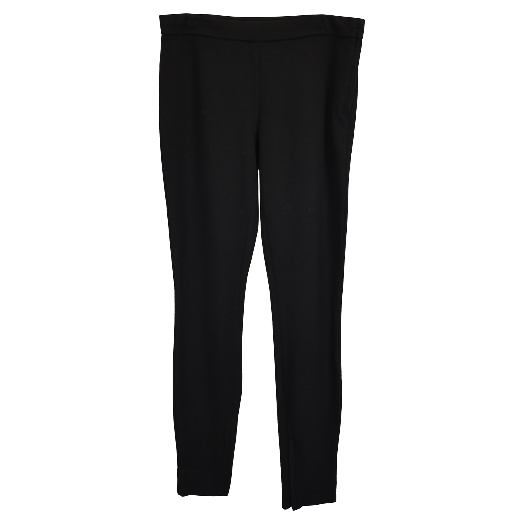 Dolce & Gabbana Straight Leg Pants in Black Viscose 7744743571516