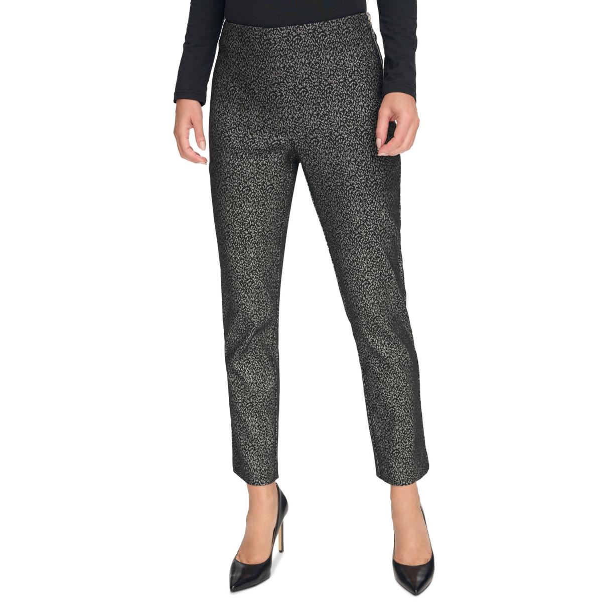 Metallic Ankle Ankle Pants