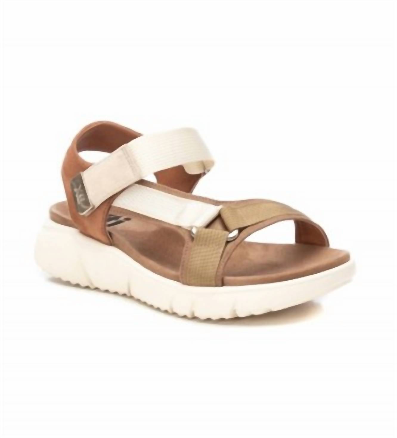 Women's Suede Sandals In Brown
