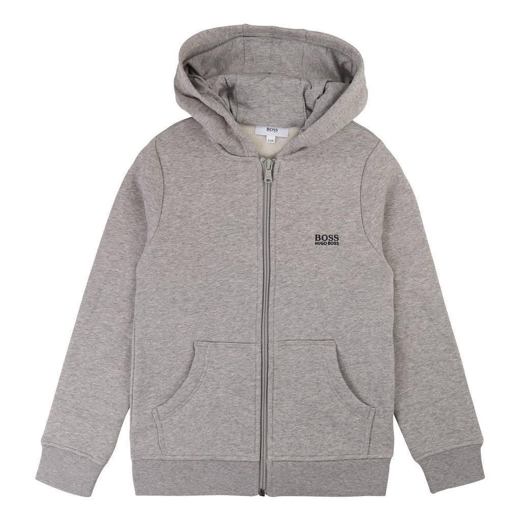 Gray Marl Cardigan Suit