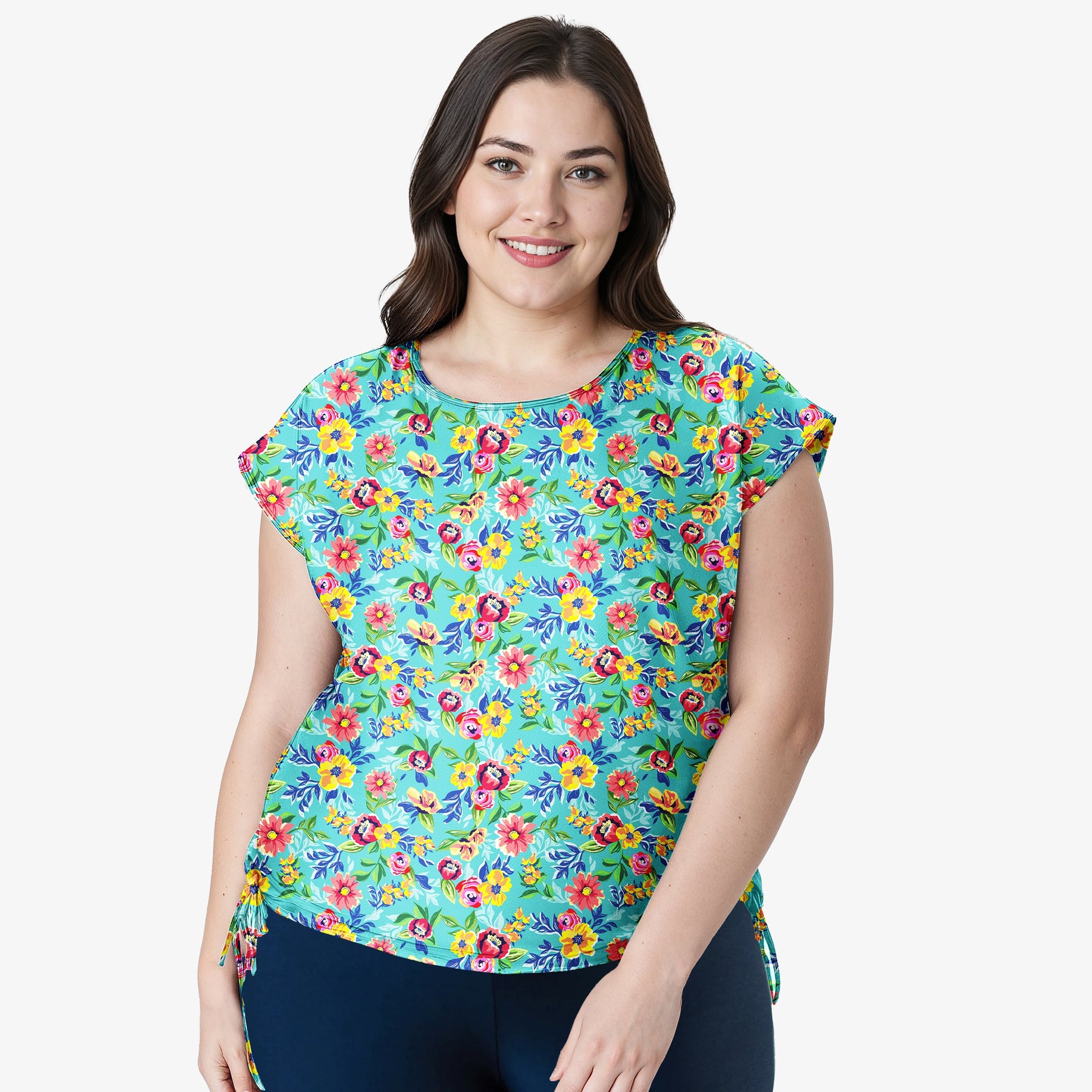 Women's Daphne Loose Fit Swim Top 7761302421564