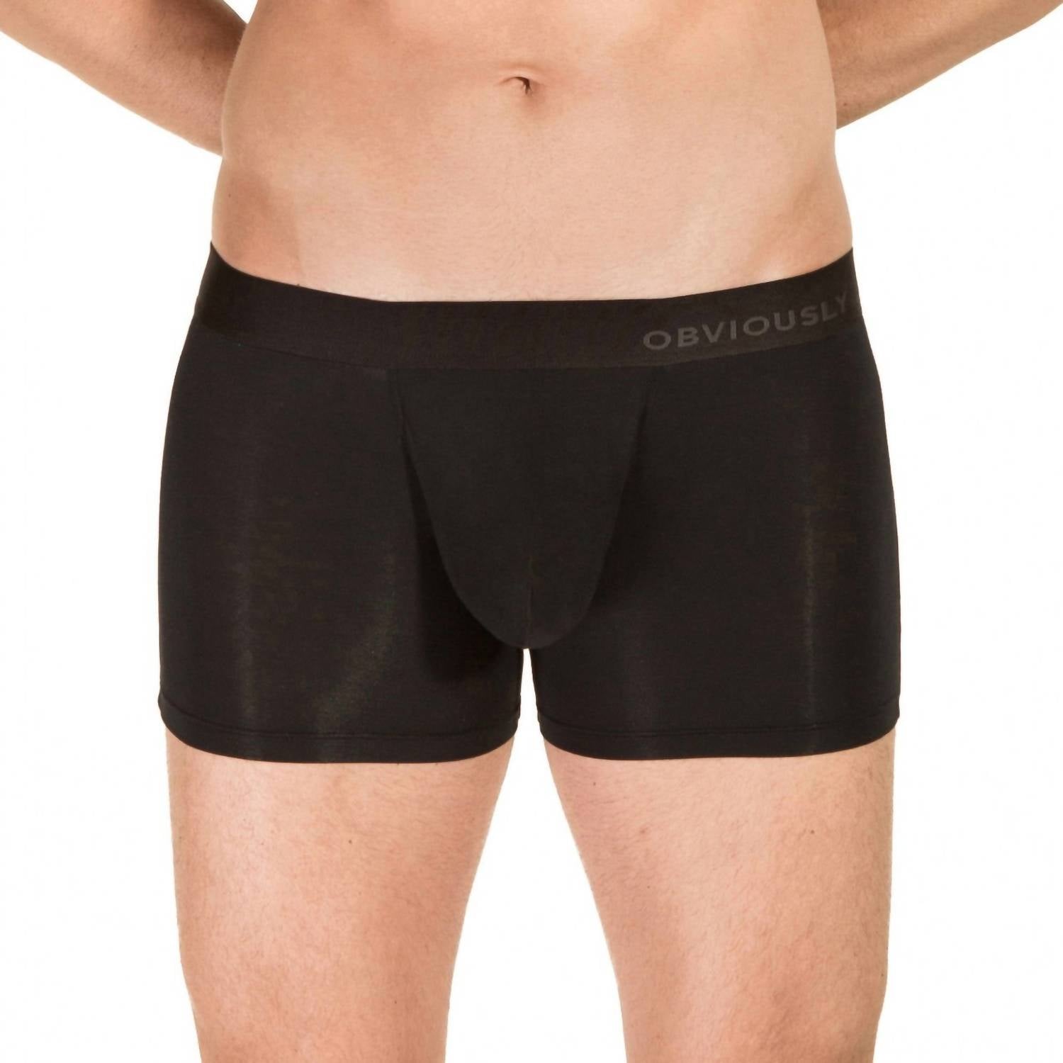 Primeman 3 Inch Leg Boxer Brief In Black