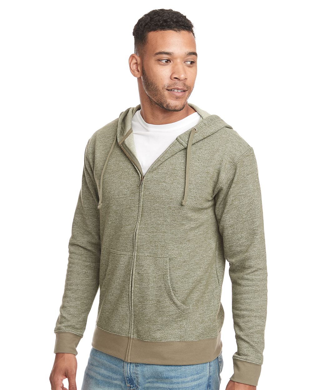 Next Level Men's Pacifica Full-Zip Hoodie