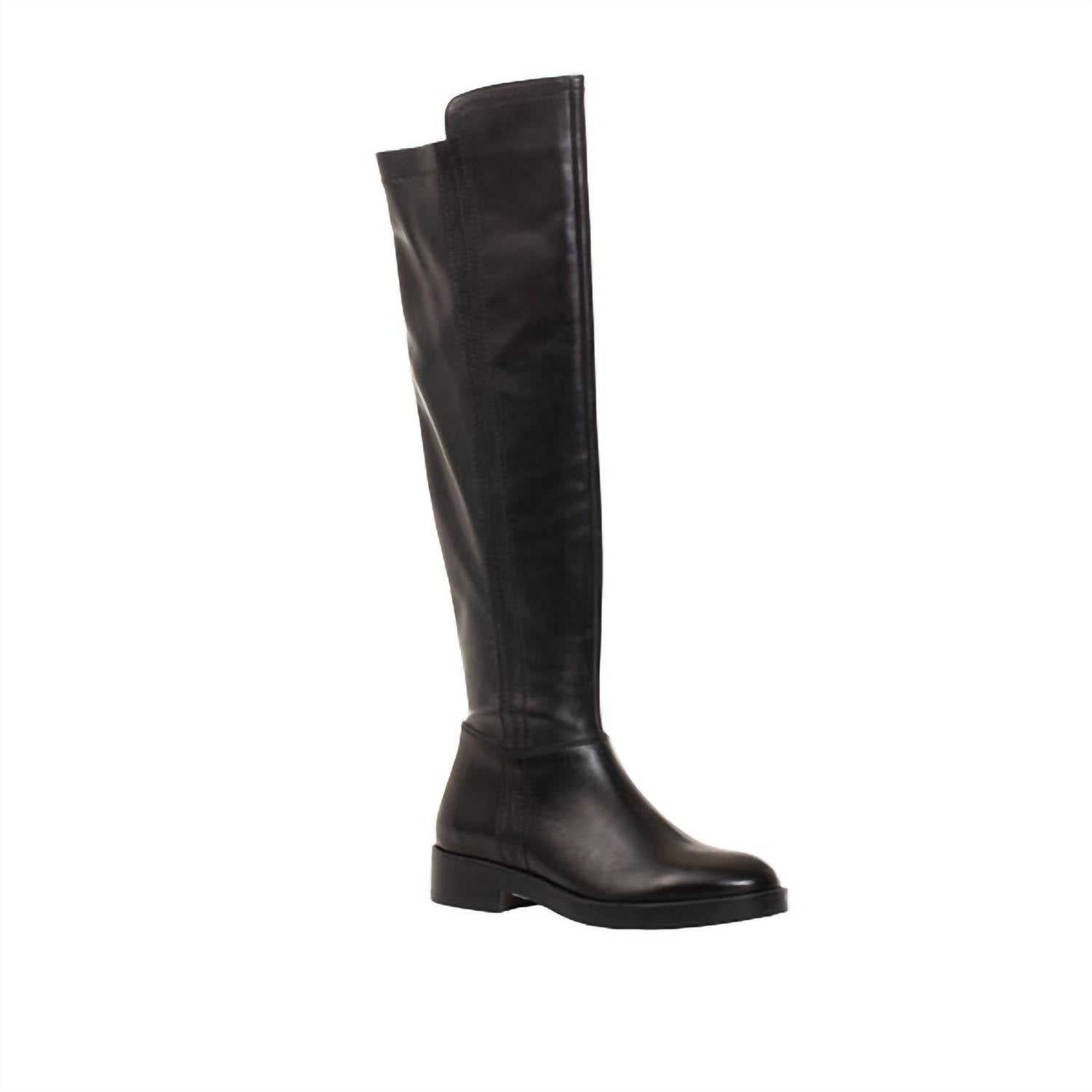 Women's Scout Leather Boot In Black