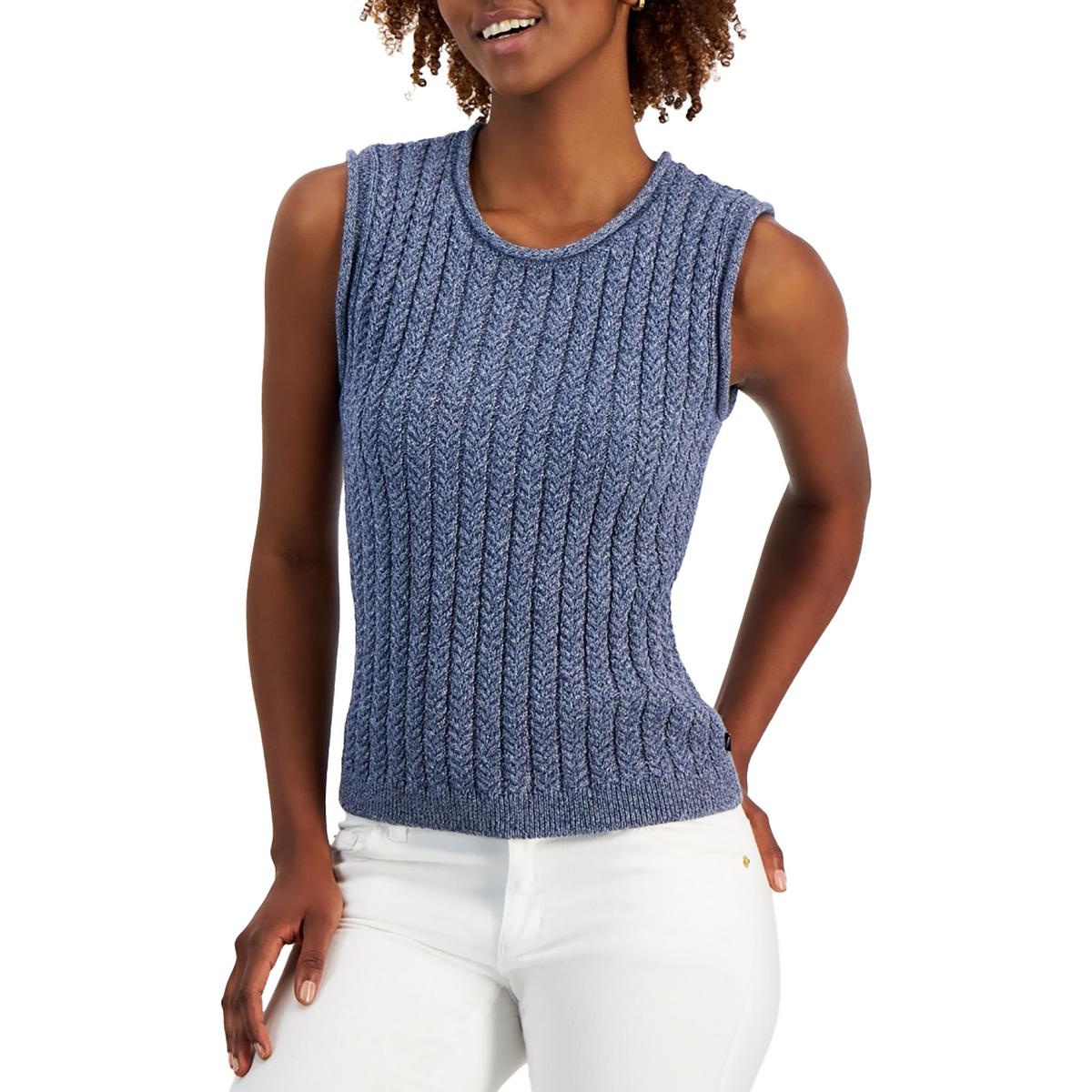 Knit Sleeveless Pullover Top