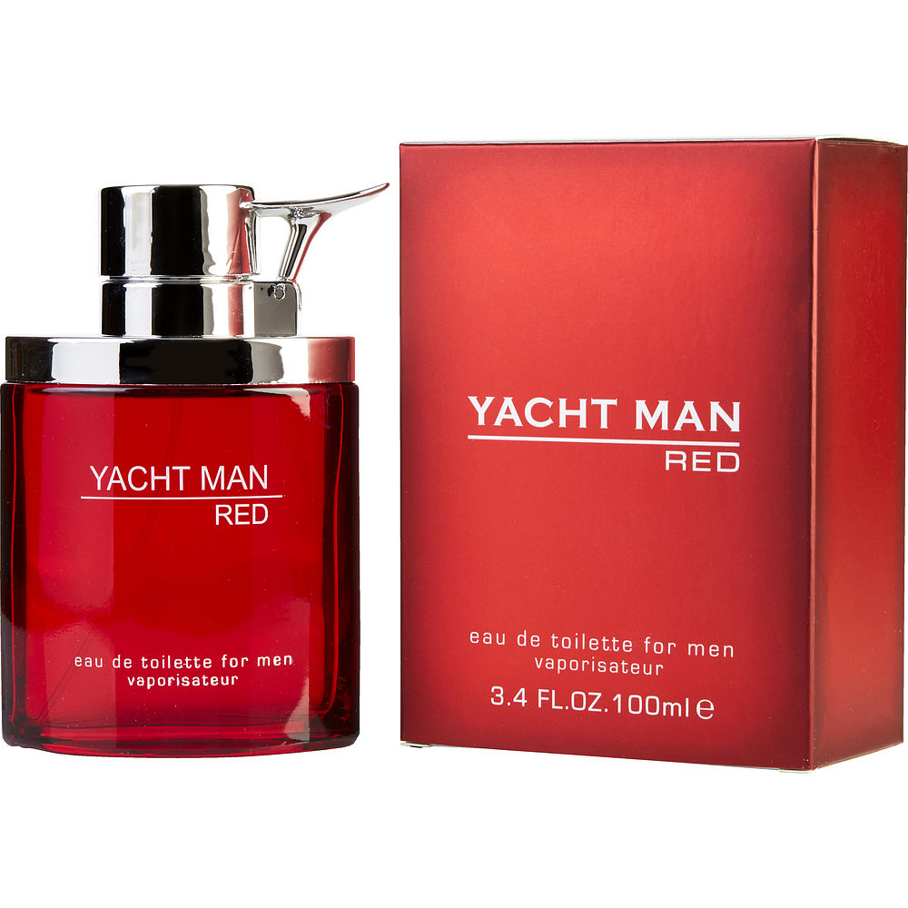 Yacht Man Red By Myrurgia Edt Spray 3.4 Oz Men 7808430211132