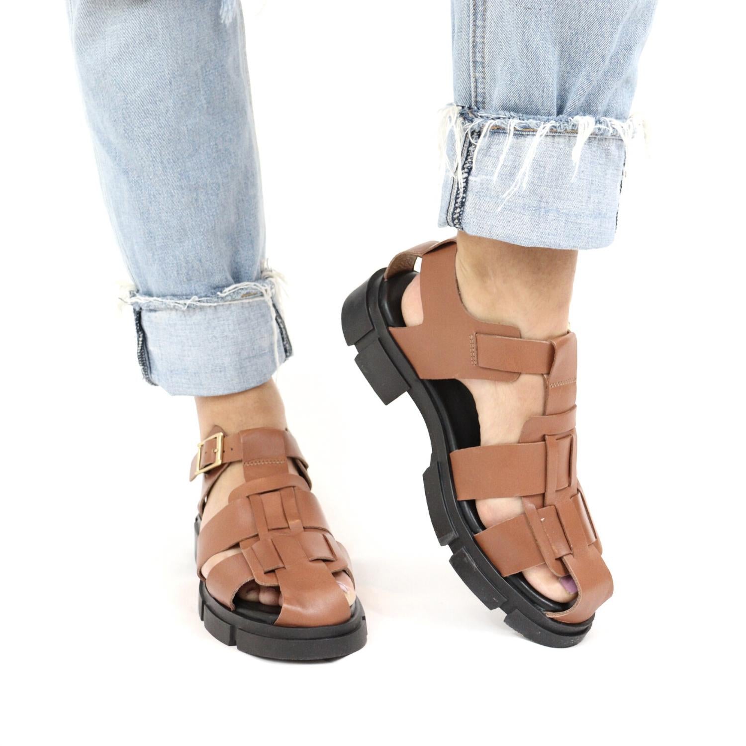 Women's Alva Fisherman Sandals In Tan