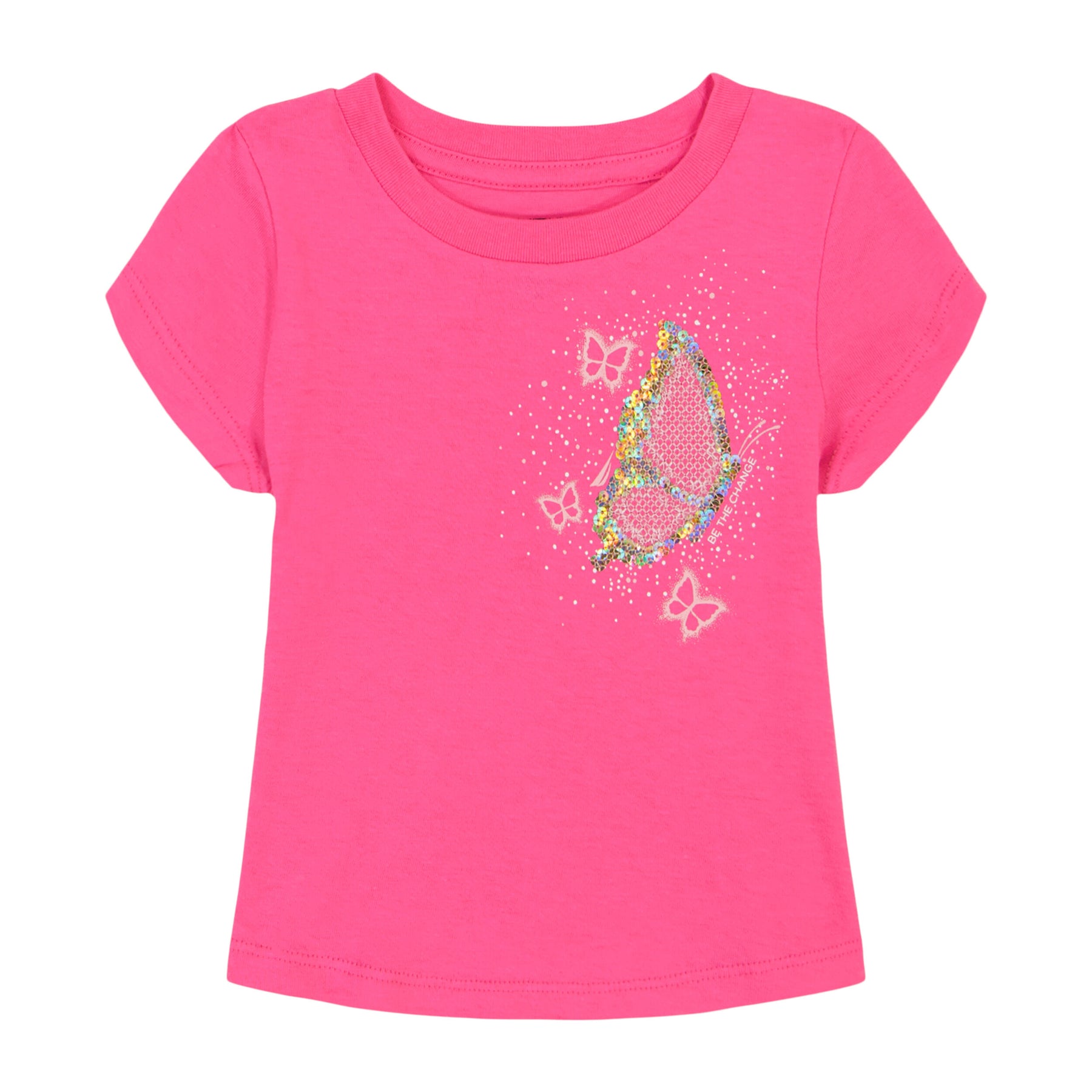 Nautica Little Girls' Be The Change T-Shirt (4-6X) 7259213496380
