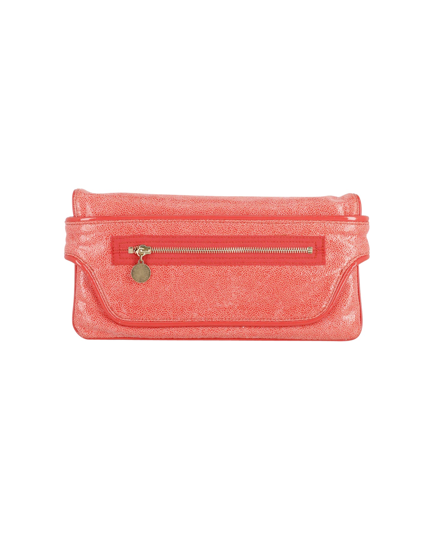 Stella McCartney Appaloosa Clutch in Red Faux Leather 7744840007740