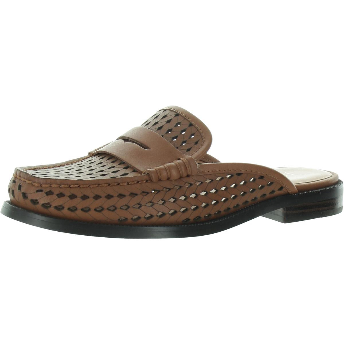 Logan Leather Penny Mules