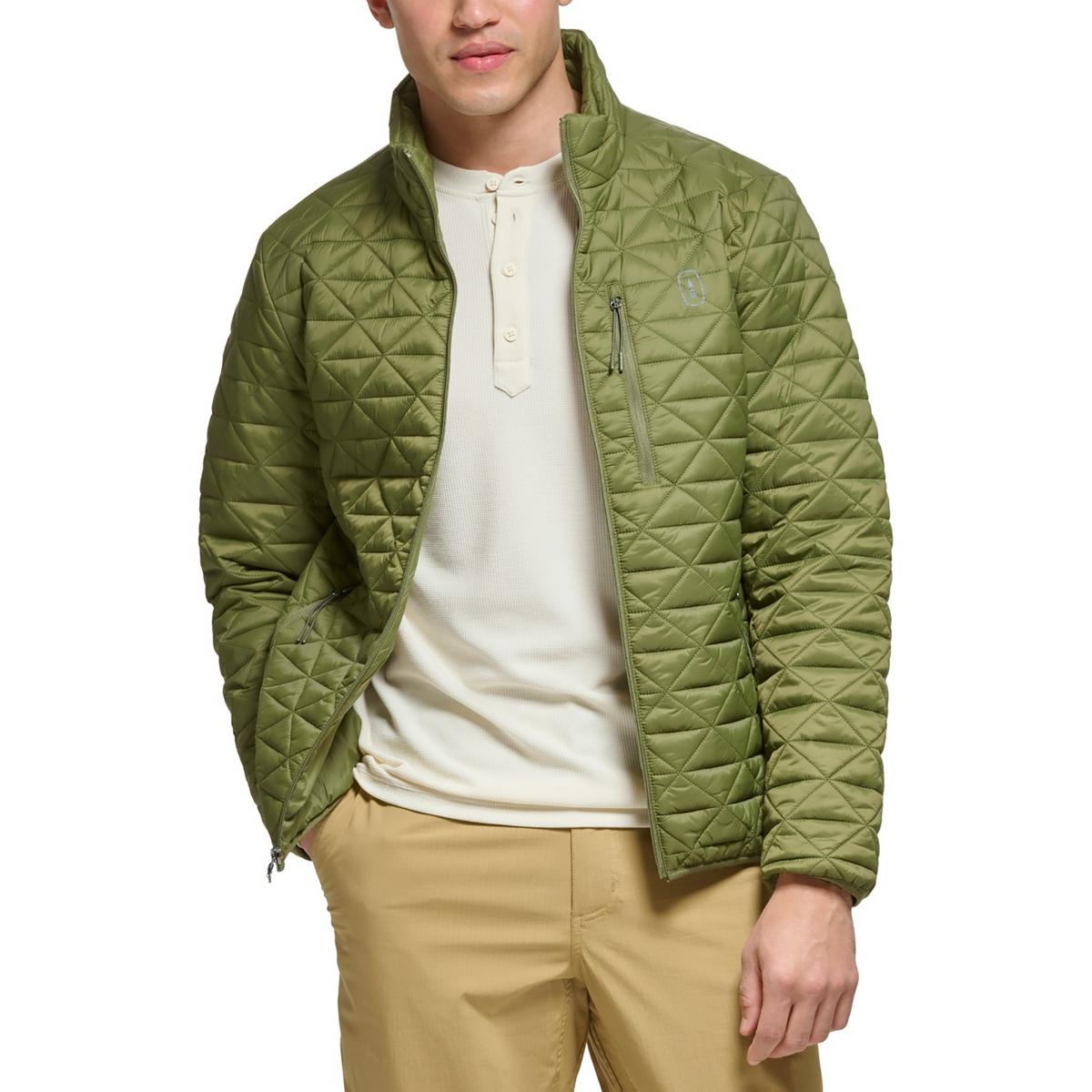 Lightweight Nylon Quilted Coat