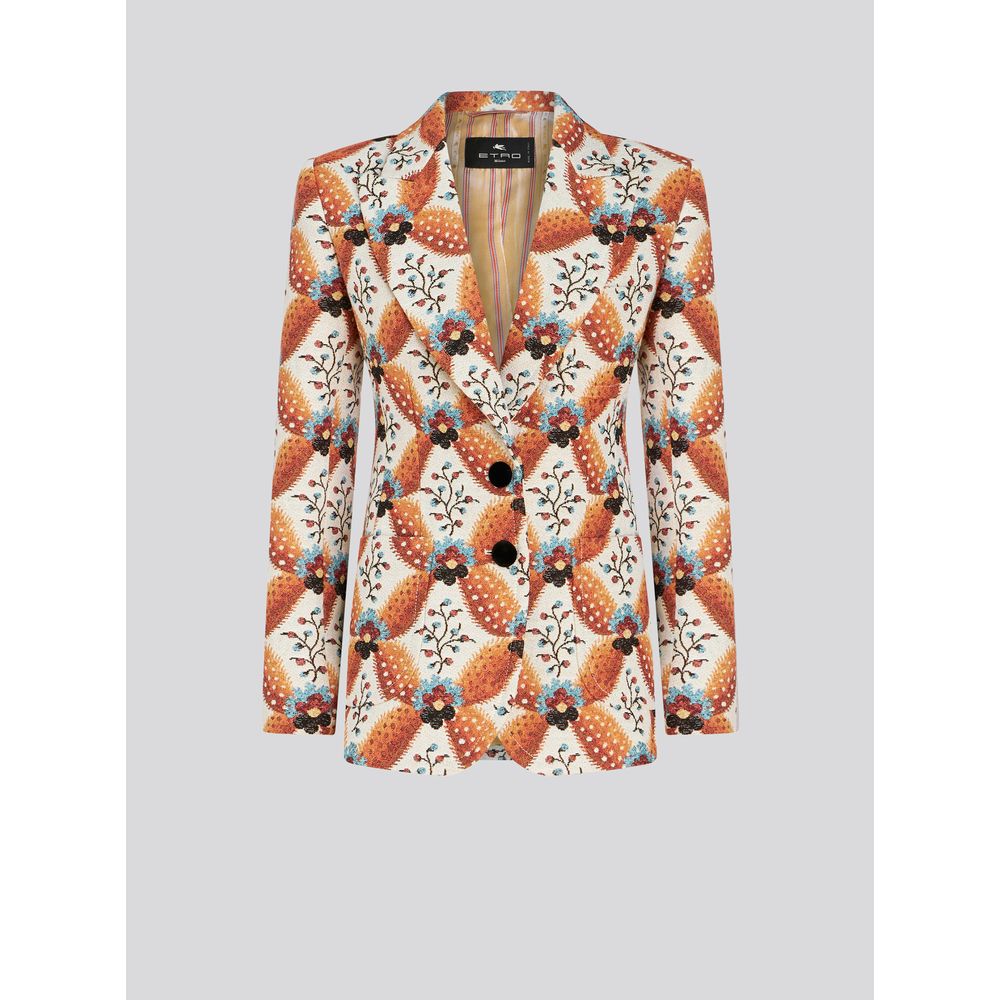 JACQUARD JACKET WITH GEOMETRIC PATTERN 7826205704252