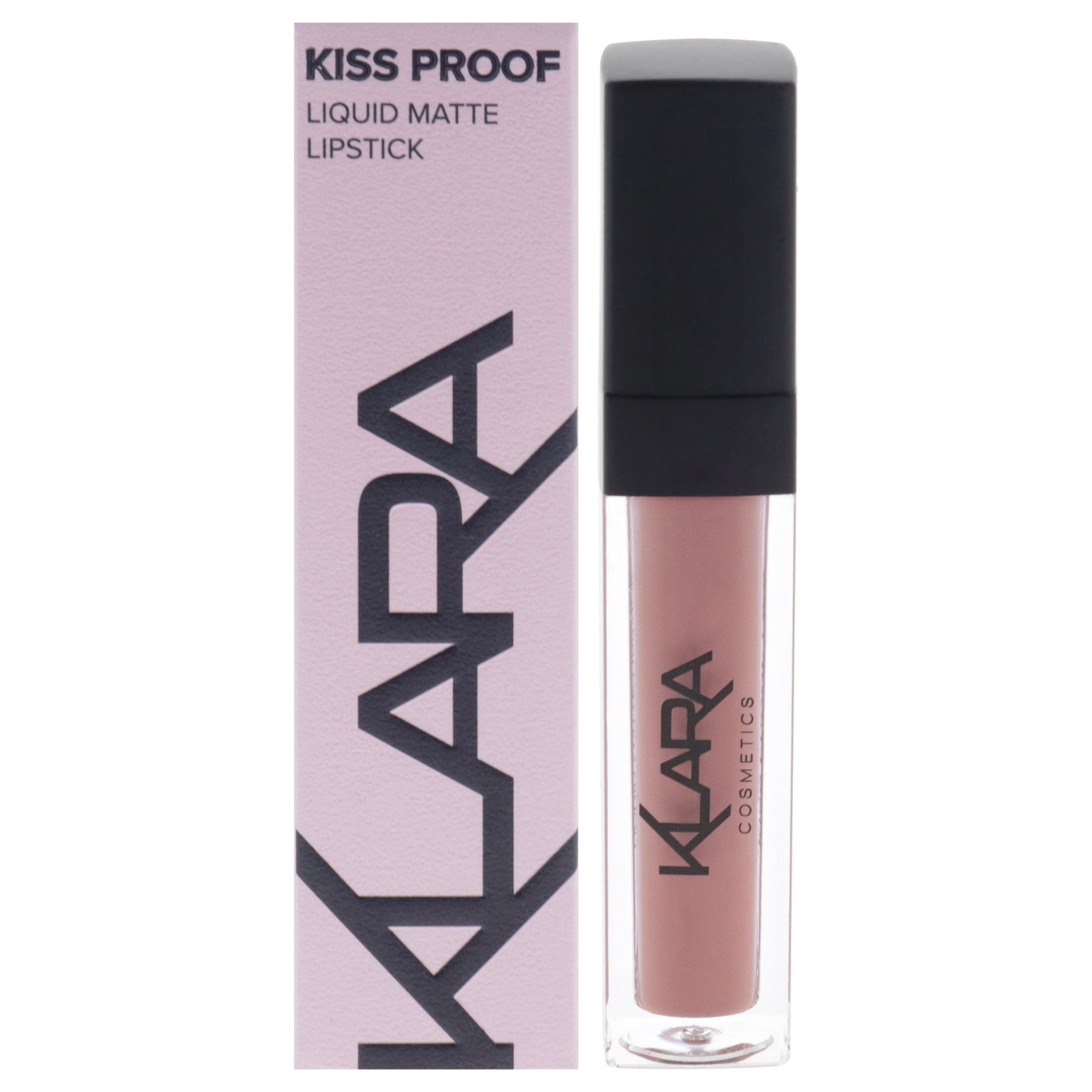 Kiss Proof Lipstick Liquid Matte - 15 Totally Nude by Klara for Women - 0.27 oz Lipstick 7830894051388