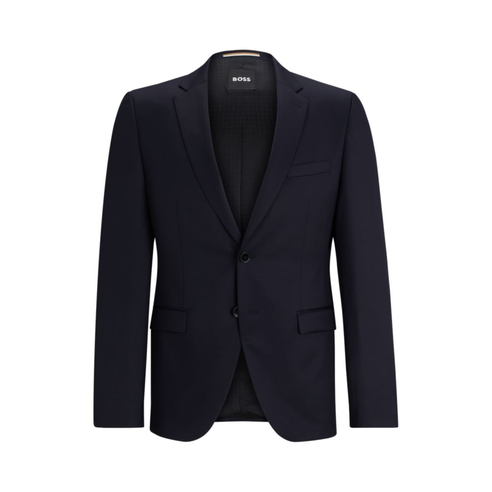 Single-breasted jacket in virgin-wool serge 7581087531068