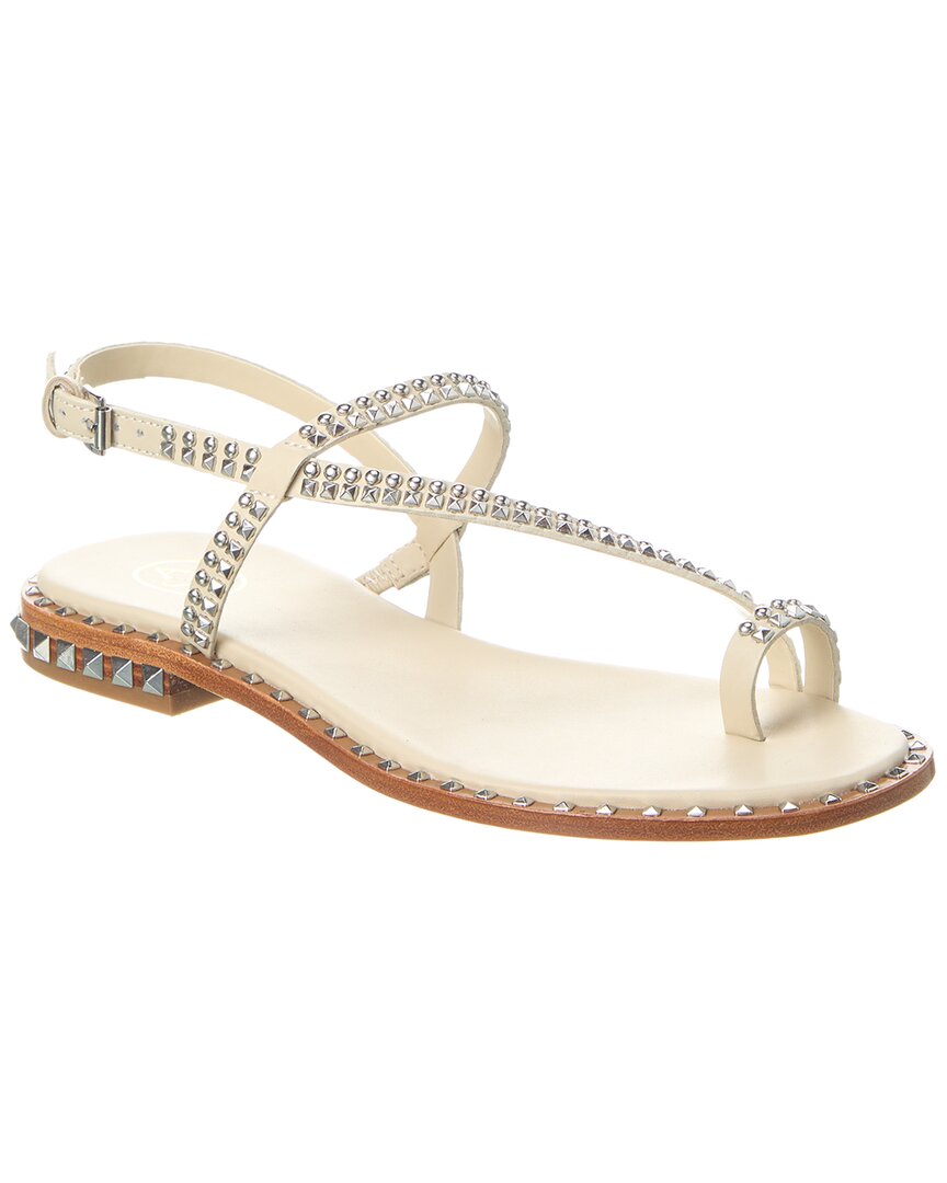 Ash Pearl Leather Sandal