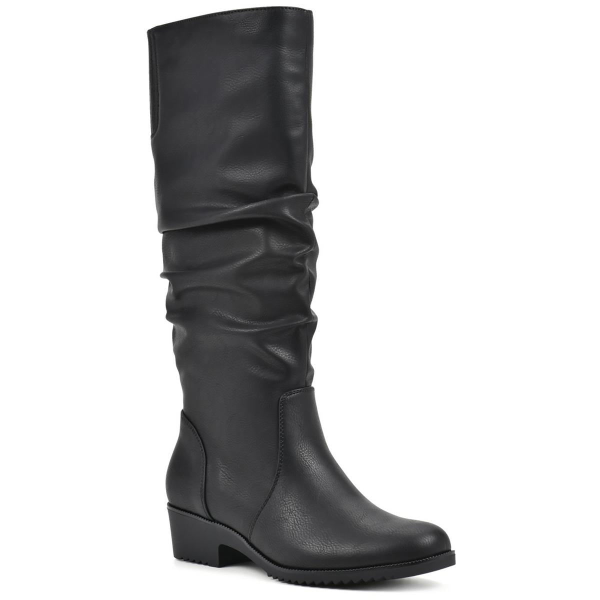 Round Toe Tall Knee-High Boots