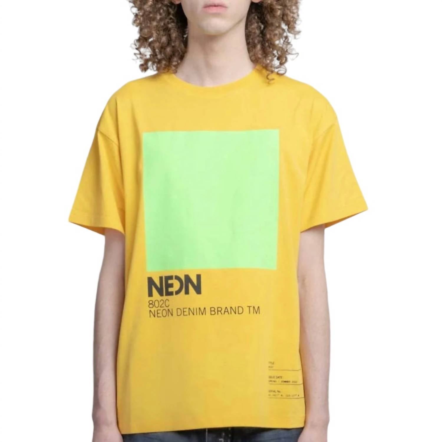 802C T Shirt In Yellow