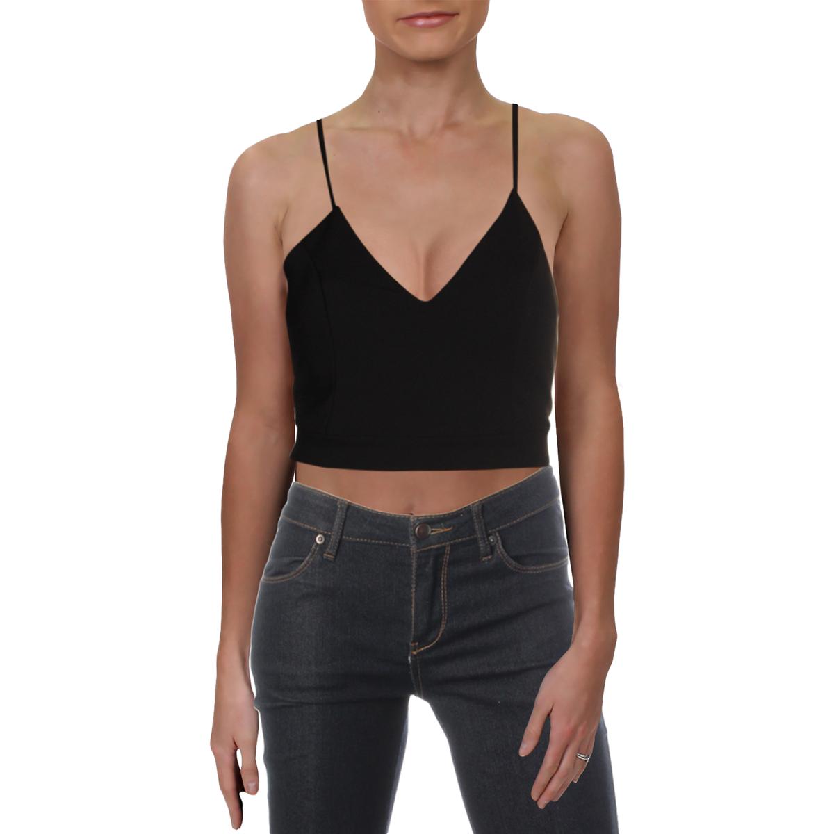 Juniors Lace Back Special Occasion Crop Top