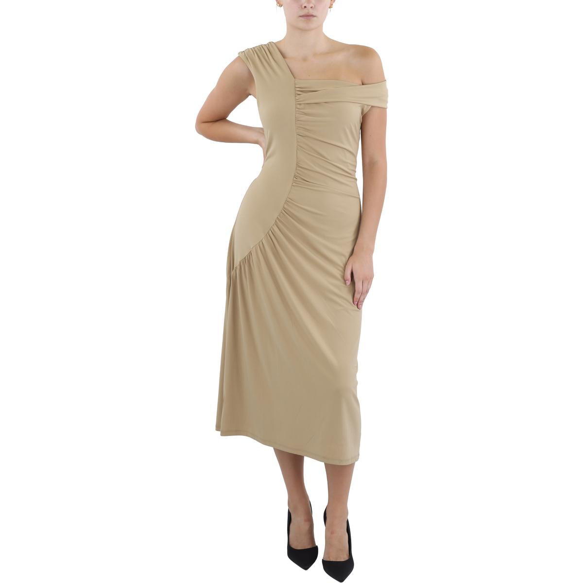 Shirred Bodycon Dress