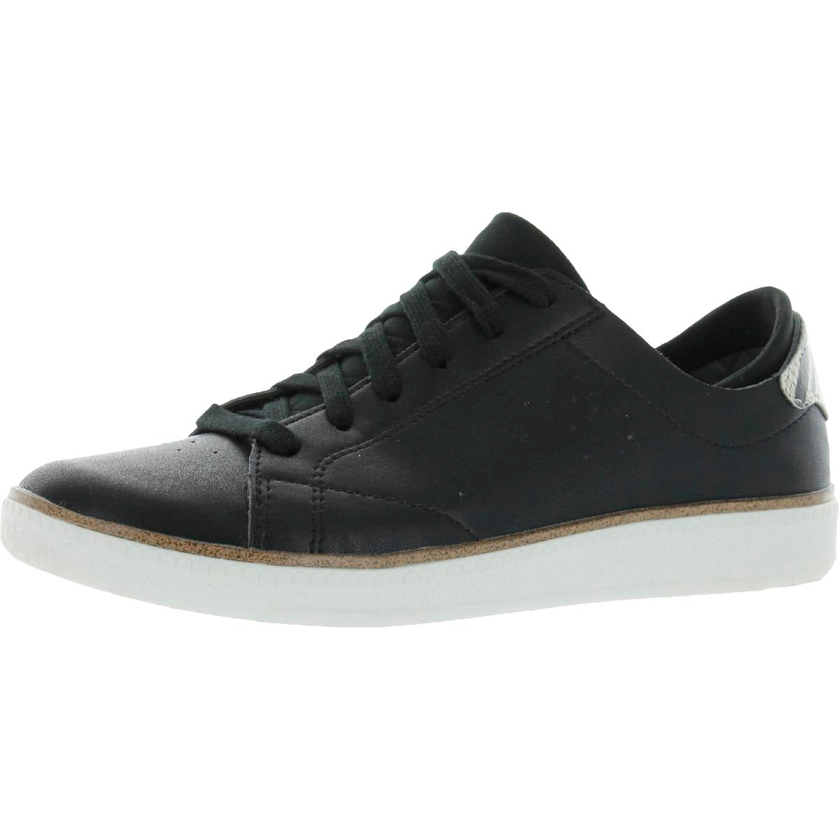 Dr. Scholl's Sweet Life Faux Leather Low Top Lace Up Sneakers